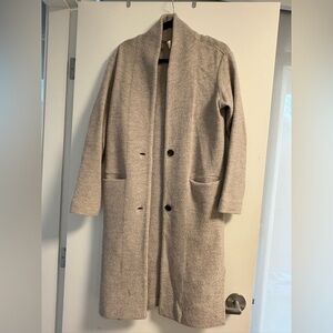 Wilfred light grey coat